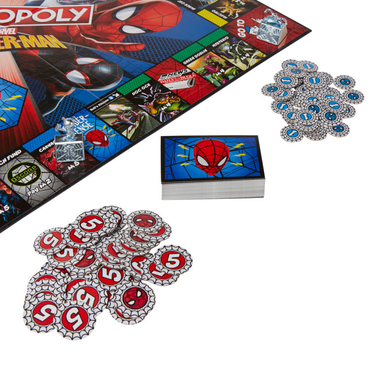 Exciting Monopoly: Marvel Spider - Man Edition Game for Family Fun