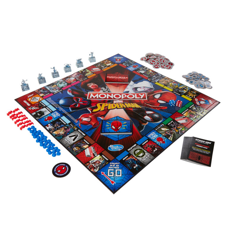 Exciting Monopoly: Marvel Spider - Man Edition Game for Family Fun