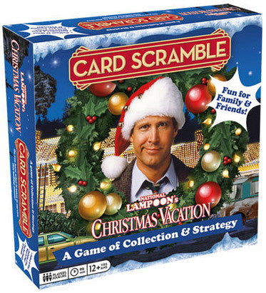 Get Ready for Holiday Fun! Card Scramble Christmas Vacation Board Game
