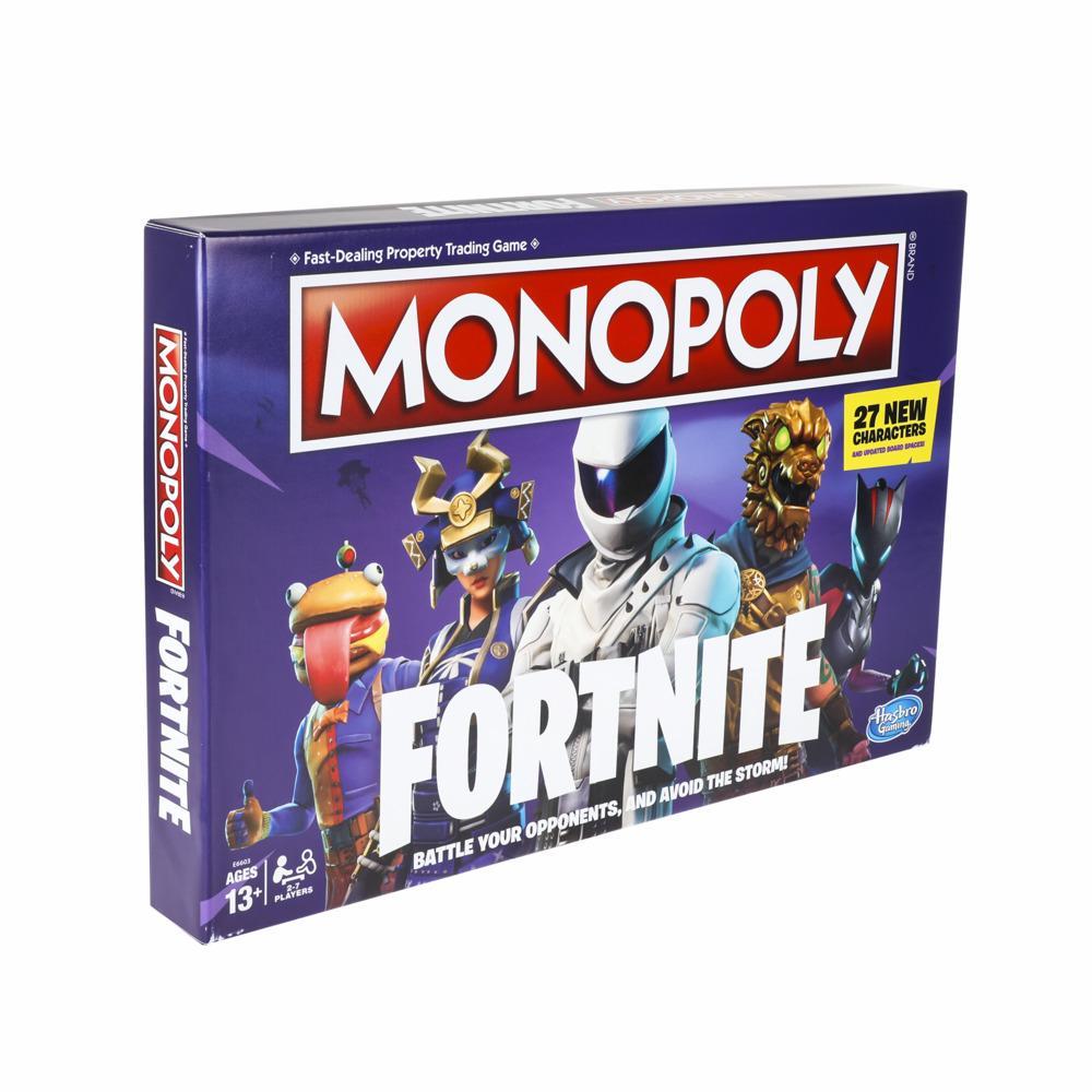 Thrilling Fortnite Edition of Monopoly Board Game for Fans